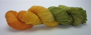 British bluefaced leicester wool 4ply yarn, 'Autumn Leaves'